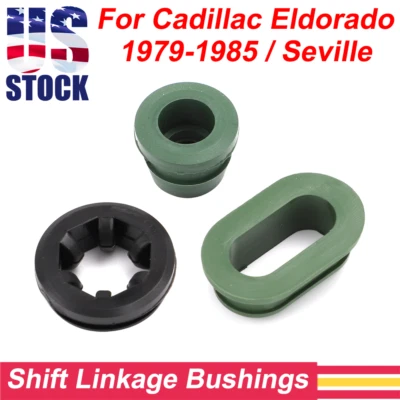 For 1979-1985 Cadillac Eldorado Seville Shift Linkage Bushings Rebuild 3pcs/Kit - Image 1 of 4