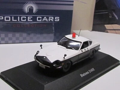 ATLAS EDITIONS - DATSUN 240Z  - JAPAN POLICE   - 1/43 SCALE - POLICE COLLECTION - Image 1 of 4