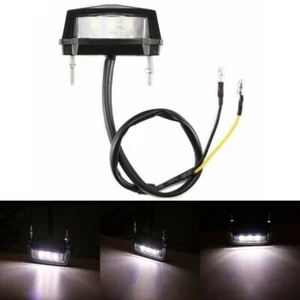 Feu de plaque d'immatriculation LED 12V moto multi usage pour pièces neuves - Picture 1 of 12