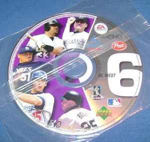 CD-ROM 2003 promocional post cereal #6 Nl West MLB béisbol EA Sports NUEVO - Imagen 1 de 2