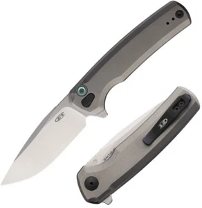 Zero Tolerance Folding Knife 3¼" S45VN Steel Blade Bead Blast Titanium Handle - Picture 1 of 4