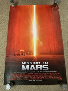 MISSION TO MARS Original Theatrical DS Movie Poster ROLLED GARY SINISE - Picture 1 of 6