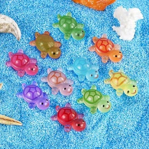 10 Pcs Turtles Tiny Turtle Toys Resin Animals Cute Turtle Resin Charms Figures - Picture 1 of 5