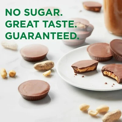 SUGAR FREE PEANUT BUTTER CUP RUSSELL STOVER CHOCOLATE CANDY BULK VALUE BAG PRICE - Image 1 of 4