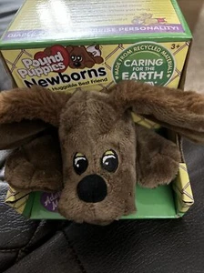 Pound Puppies Newborns Plush - Zany - Dark Brown Eco Friendly - Picture 1 of 4