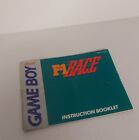 Nintendo Gameboy F1 Race   Free Postage Booklet 