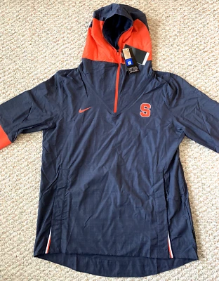Nike Syracuse Football Mens CQ5235-419 Repel Blue Orange Hooded Jacket Size L - Image 1 of 4