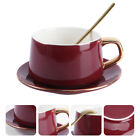 Americano Cup Porcelain Cappuccino Cup Espresso Mugs Tea Cup Saucer Set