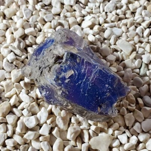 107 gramos ámbar azul Sumatra áspero #31 - Imagen 1 de 8