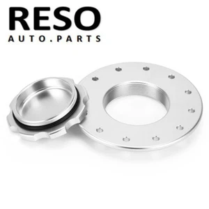 Billet Aluminum 160mm Surge Tank Cap Fuel Cell Replacement W/ 12 Bolt holes - Picture 1 of 6