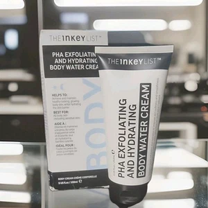 The INKEY List PHA Exfoliating and Hydrating Body Water Cream, Free Ship (5 oz) - Picture 1 of 7