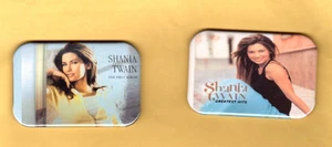 SHANIA TWAIN    2  REFRIGERATOR MAGNET  WITH ROUNDED CORNER - Picture 1 of 2
