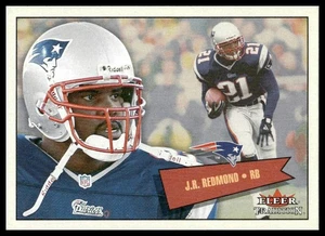 2001 Fleer Tradition #271 J.R. Redmond New England Patriots NM+ - Picture 1 of 2