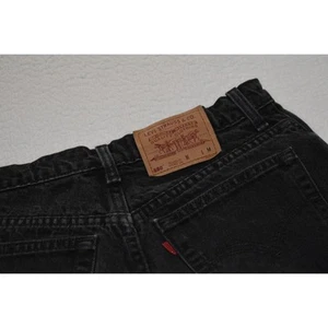Levis 550 Jeansshorts abgeschnitten Y2K-Stil Damengröße 13 oder 30 Zoll hoch tailliert - Bild 1 von 10