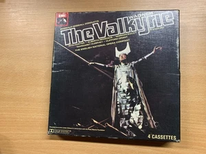 1976 EMI WAGNER THE VALKYRIE IN ENGLISH OPERA 4 x CASSETTES BOXSET (P3) - Imagen 1 de 6