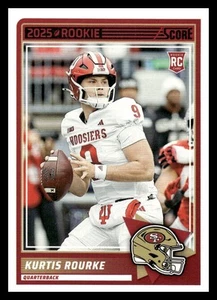 Fútbol americano Panini Score RC 82 2025 Kurtis Rourke, San Francisco 49ers - Imagen 1 de 2