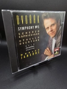 Dvorak - Symphony No. 5 - Othello - CD Album - 1990 EMI Records - Mariss Jansons - Imagen 1 de 3