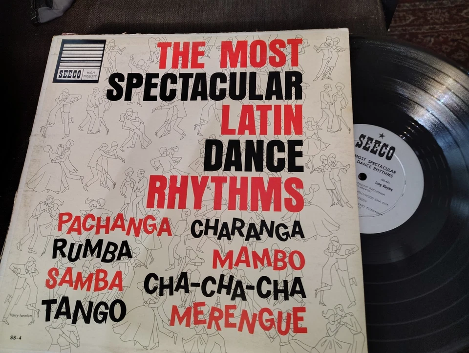THE MOST SPECTACULAR LATIN DANCE RHYTHMS LP SEECO Pachanga Mambo Rumba Cha-Cha - Image 1 of 1