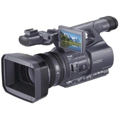 Sony HDR-FX1000 3CMOS HDV MiniDV Video Camcorder Working Used - Image 1 of 3