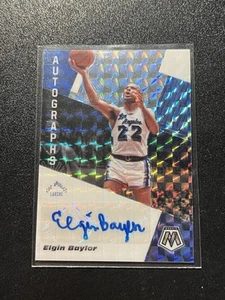 Elgin Baylor 2019-20 Panini #AM-EBL Mosaic Autographs Mosaic Auto - Picture 1 of 2