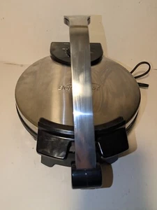 Brentwood 10" Stainless Steel Non-Stick Electric Tortilla Presser Maker  - Picture 1 of 5