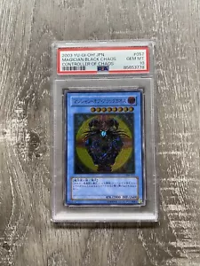 YuGiOh PSA 10 GEM MINT 306-057 Ultimate Rare Magician of Black Chaos Japanese - Picture 1 of 3