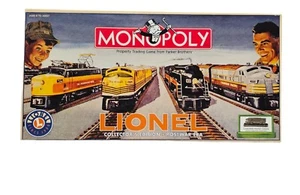 Nuevo juego de mesa monopolio edición de coleccionista Lionel era de posguerra - Imagen 1 de 11