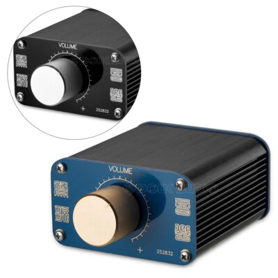 Mini HiFi Passive Preamp Stereo Audio Preamplifier Equiloudness Volume Control - Image 1 of 4