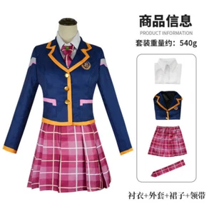 Cosplay OW DVA D.va School Uniform Dress Halloween Carnival Suits Party Costumes - Picture 1 of 7