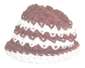 Ladies Winter Chic Slouchy Ribbed Crochet Knit Beret Beanie Hat - Picture 1 of 2