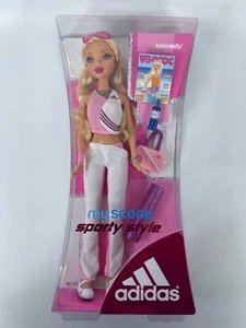 Barbie My Scene Adidas Kennedy Doll Sporty Style 2006 K8290 sealed Box - Picture 1 of 9