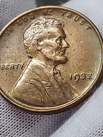 1932 -RED Wheat Cent M/23 Cover