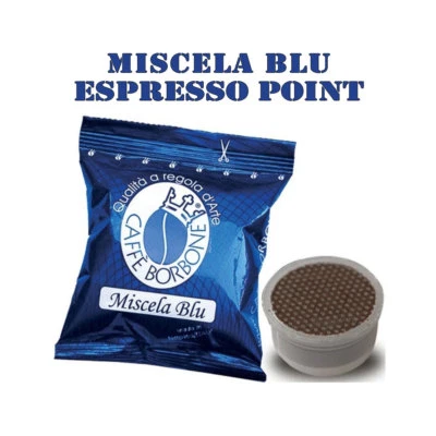 400 CIALDE CAPSULE COMPATIBILI ESPRESSO POINT CAFFE' BORBONE MISCELA BLU