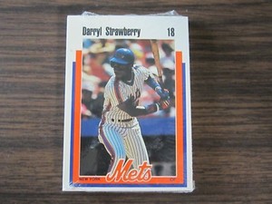 1989 Kahns New York Mets Team Set Sealed Darryl Strawberry