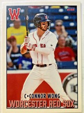 2022 Choice Worcester & Boston Red Sox - Connor Wong - Card # 38