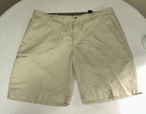 Mens Used Greg Norman Shorts Size 40 / Beige / some staining from belt see photo - Picture 1 of 6