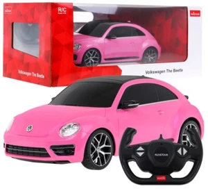 RASTAR VW Beetle Pink 1:14 RC Auto 2,4GHz mit LED Licht – Ferngesteuertes Auto - Bild 1 von 5