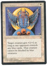 BLUE SCARAB Ice Age MTG Single WHITE WOTC Vintage Magic:The Gathering Uncommon