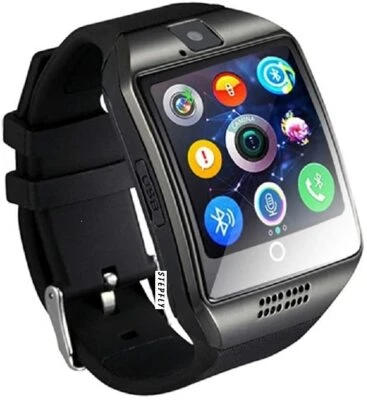 Q18 Bluetooth Smart Touch Screen Wrist Watch For Android SIM TF Card Watch - Image 1 of 4
