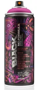 Mtn Montana Cans Black ‘DMOTE’ Spray Paint Can/Tin Ltd Edition FREE SHIPPING - Picture 1 of 8