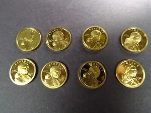 A Lot of (8)-2005 S Proof Sacagawea Native American Dollar - Picture 1 of 2