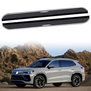 Running Boards Fits forVolkswagen Tiguan2024 2025 Side Steps Protector Pedal Bar - Picture 1 of 13