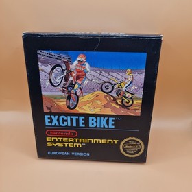 Nintendo NES Spiel - Excitebike &ndash; European Version - OVP mit Anleitung