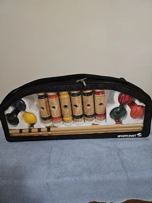 Sportcraft Complete Croquet Set with Carrying Case - Image 1 of 2