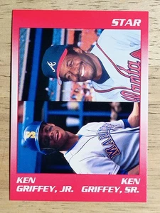1991 Star Griffeys #1 Ken Griffey Jr./Ken Griffey Sr. CL - Bild 1 von 2