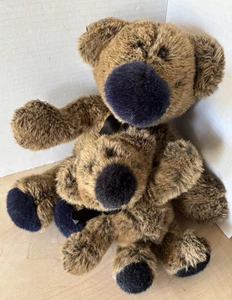 Vintage North American Bear Mr Beeps 2er Set 14" & 9" große Bärennase quietscht 1986 - Bild 1 von 5