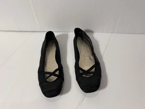 Jessica Simpson Black Flat Shoe Women Fits Size 9 - 9.5 - Picture 1 of 9