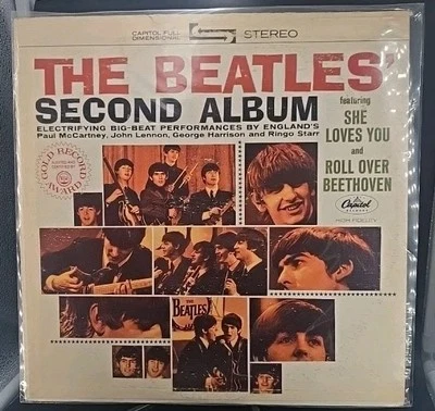 The Beatles The Beatles' Second Album 1965 Vinyl LP Capitol Records ST-2080 NM - Image 1 of 4