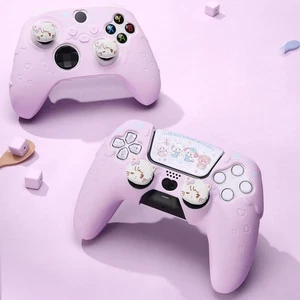 GeekShare Case for PS5 / Xbox S/X Controller Cover+Thumb Grips+Stickers Mikko - Picture 1 of 15