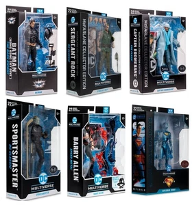 Figurines Super Héros comics McFarlane DC superman batman The Flash Promotions - Picture 1 of 83